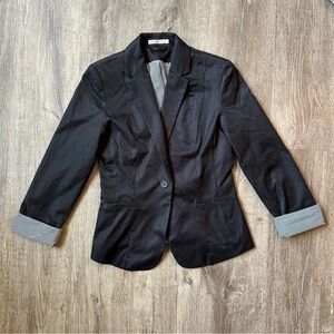 PAZZO Black Blazer Professional Suit Jacket